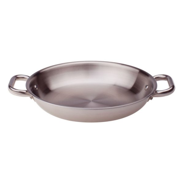 Agnelli tegame 20 cm acciaio alu-inox - immagine 2