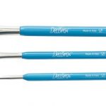 Decora set di 3 pennelli per cake painting