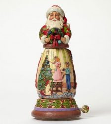 Jim Shore Babbo Natale carillon rotante
