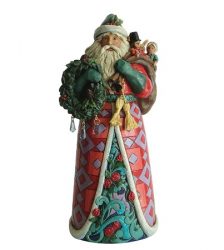Jim Shore Babbo Natale con i doni