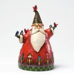 Jim Shore Babbo Natale con uccellini