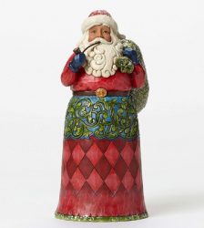 Jim Shore Babbo Natale in stile vittoriano