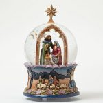 Jim Shore Natività musicale in palla di vetro