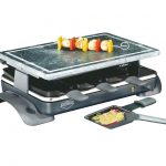 Küchenprofi set per raclette con pietra