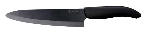 Kyocera coltello Chef in ceramica 18cm lama nera