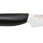Kyocera coltello spelucchino in ceramica 7,5cm manico nero