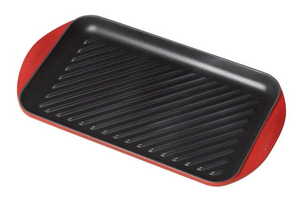 Le Creuset bistecchiera rettangolare 47x32cm in ghisa smaltata rossa