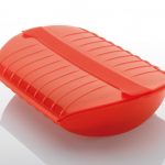 Lékué astuccio grande da microonde rosso