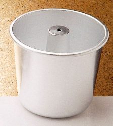 Ottinetti stampo pan brioche liscio con tubo 20cm