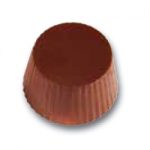 Placca policarbonato per cioccolatini con bordo rigato