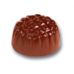 Placca policarbonato per cioccolatini ovali diamantati
