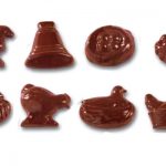 Placca policarbonato per cioccolatini pasquali misti