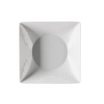 Rosenthal Mesh bianco piatto fondo quadrato