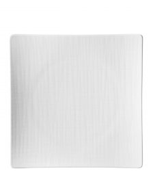 Rosenthal Mesh bianco piatto piano quadrato