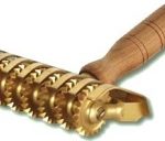 Rotella tagliapasta multipla festonata in ottone
