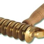 Rotella tagliapasta multipla liscia in ottone