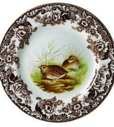 Spode Woodland piatto frutta quaglia