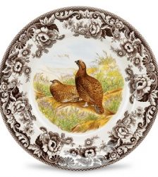 Spode Woodland piatto piano pernice