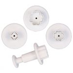 Städter set 3 stampi quadrifoglio piccolo ad espulsione