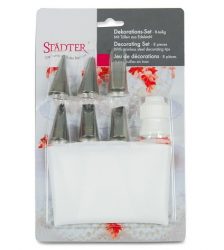 Städter set bocchette sac à poche 8 pezzi