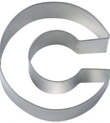 Städter tagliabiscotti lettera C