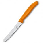 Victorinox coltello da tavola ondulato arancione