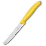 Victorinox coltello da tavola ondulato giallo