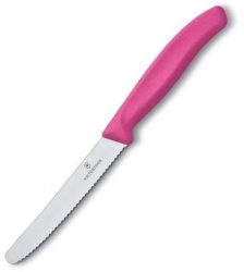 Victorinox coltello da tavola ondulato rosa