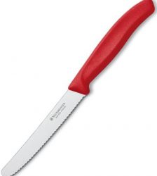 Victorinox coltello ondulato da tavola rosso