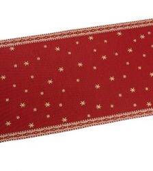 Villeroy & Boch Christmas Toys runner rosso natalizio