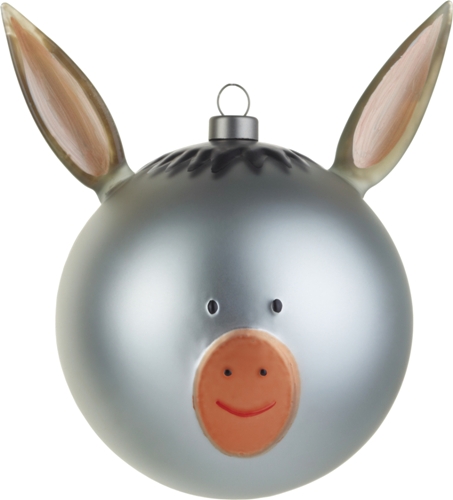 Alessi palla di Natale Asinello