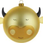 Alessi palla di Natale Bue