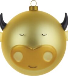 Alessi palla di Natale Bue