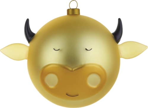 Alessi palla di Natale Bue