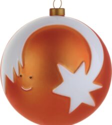 Alessi palla di Natale Stella cometa