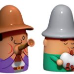 Alessi Presepe Alvaro Zampognaro & Gennaro Pifferaro
