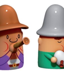 Alessi Presepe Alvaro Zampognaro & Gennaro Pifferaro