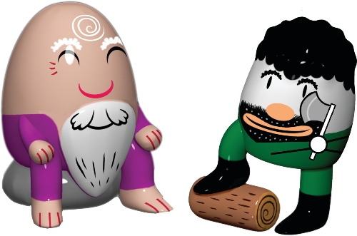 Alessi Presepe Barbaccino & Woody