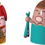 Alessi Presepe Pina Farina & Fiona Fish