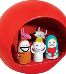 Alessi Presepe rosso