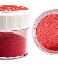 Decora colorante in polvere rosso