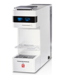 Illy macchina Y3 iperespresso bianca