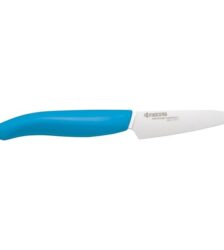 Kyocera coltello spelucchino in ceramica 7,5cm manico blu