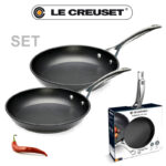 Le Creuset Set 2 Padelle 24 e 28 cm