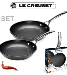 Le Creuset Set 2 Padelle 24 e 28 cm