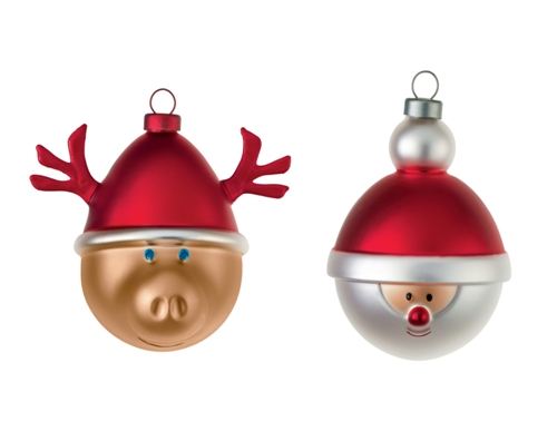 Alessi Le palle Presepe Babbarenna e Babbonatale