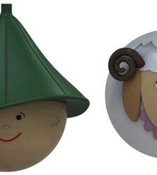 Alessi Le palle Presepe Pastorello e Pecorello