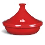 EMILE HENRY TAJINE Ø cm 32 COQUELICOT LIMITED EDITION + 2 CONF SPEZIE