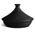 EMILE HENRY TAJINE Ø cm 32 NOIR LIMITED EDITION + 2 CONF SPEZIE