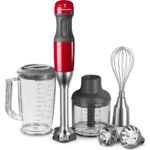 KITCHEN AID FRULLATORE AD IMMERSIONE 5 VELOCITÀ ROSSO IMPERIALE